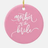 Moeder van de bruidduwkalligrafie | ORNAMENT (Achterkant)