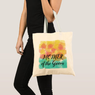 Moeder van de bruidegom aquarel tote bag