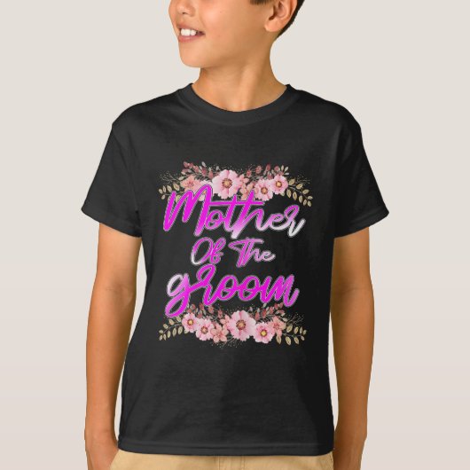 Moeder van de Bruidegom Bachelorette Bruiloft Fees T-shirt (Voorkant)