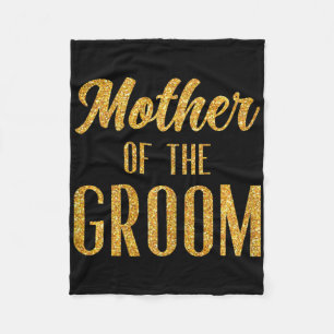 Moeder van de Bruidegom Bachelorette Feest Groep Fleece Deken