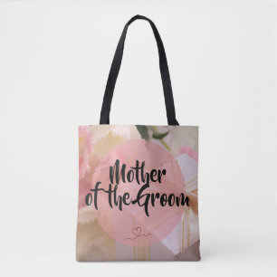Moeder van de bruidegom - bewerkbare tekst tote bag