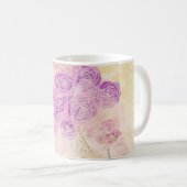 Moeder-van-de-bruidegom boog Boeket Sunset Rose Koffiemok (Voorkant rechts)