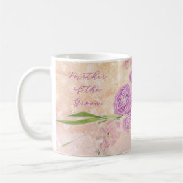 Moeder-van-de-bruidegom boog Boeket Sunset Rose Koffiemok