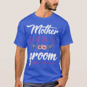 Moeder van de bruidegom Bride retro T-shirt (Voorkant)