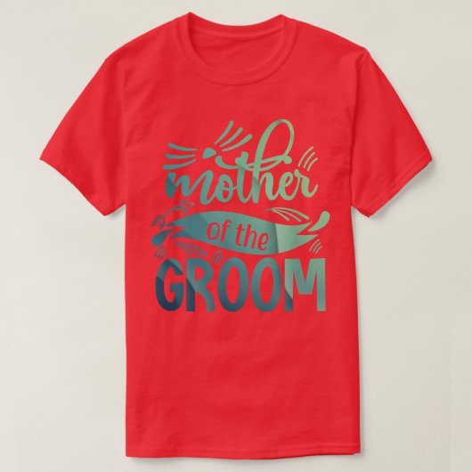 Moeder van de Bruidegom Bruid Bachelorette Feest H T-shirt (Design voorkant)