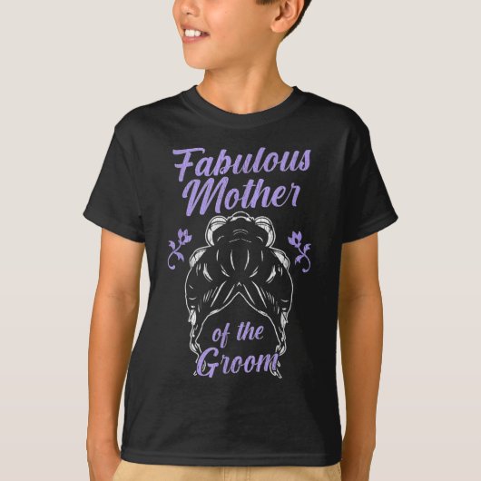 Moeder van de bruidegom bruidsfeest _2 t-shirt (Voorkant)