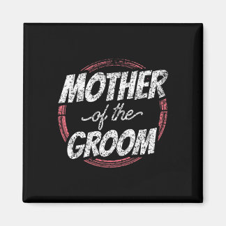 Moeder van de bruidegom bruiloft vrijgezel mam magneet