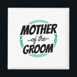 Moeder van de bruidegom bruiloft vrijgezel mam magneet<br><div class="desc">Moeder van de bruidegom huwelijksfeest Bachelor Mama</div>