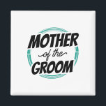 Moeder van de bruidegom bruiloft vrijgezel mam magneet<br><div class="desc">Moeder van de bruidegom huwelijksfeest Bachelor Mama</div>