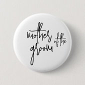 Moeder van de bruidegom Button (Voorkant)