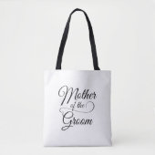 Moeder van de Bruidegom Elegant Tote Bag (Voorkant)