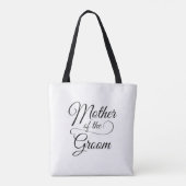 Moeder van de Bruidegom Elegant Tote Bag (Achterkant)