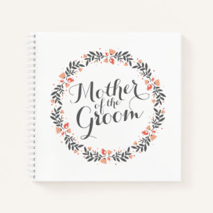 Moeder van de bruidegom Elegant Wedding   Gastenbo Notitieboek