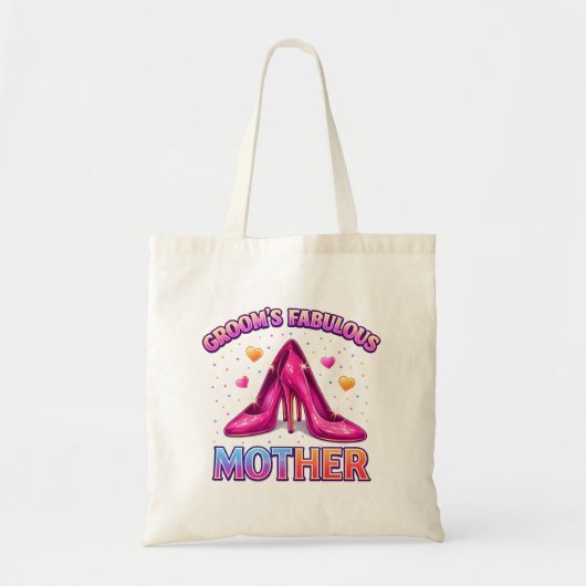 Moeder van de bruidegom Fabulous Tote Bag (Voorkant)