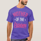 Moeder van de bruidegom Grappig Geweldige MotherIn T-shirt (Voorkant)