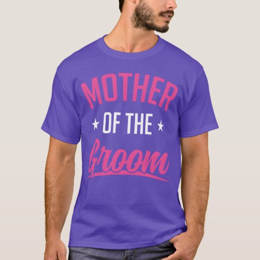 Moeder van de bruidegom Grappig Geweldige MotherIn T-shirt (Voorkant)