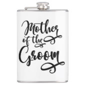 Moeder van de bruidegom heupfles (Voorkant)