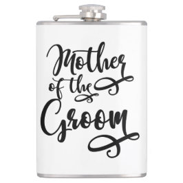 Moeder van de bruidegom heupfles