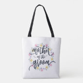 Moeder van de bruidegom Huwelijk Calligrafie | Boo Tote Bag (Achterkant)