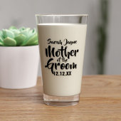 Moeder van de Bruidegom Huwelijks Cadeau Glas voor