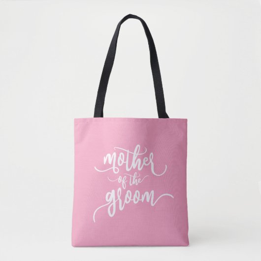 Moeder van de bruidegom Huwelijkscalligrafie | Boo Tote Bag (Voorkant)