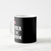 Moeder Van De Bruidegom Huwelijksfeest Koffiemok (Voorkant links)