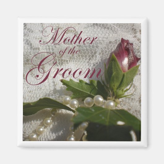 Moeder van de bruidegom huwelijksgunst magneet (Voorkant)