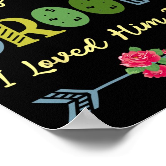 Moeder van de bruidegom Ik hield van hem Eerste Tr Poster (Hoek)