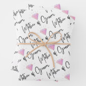 Moeder van de bruidegom Inpakpapier Plat vel set v (In situ)