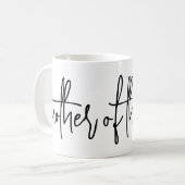Moeder van de bruidegom koffie mok (Voorkant links)