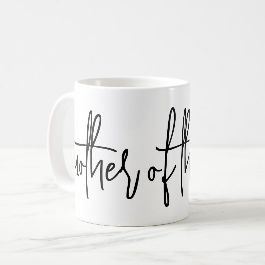 Moeder van de bruidegom koffie mok (Voorkant links)