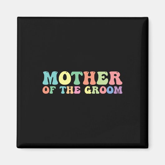 Moeder van de bruidegom magneet (Voorkant)