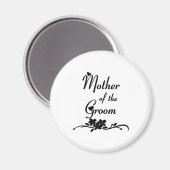 Moeder van de bruidegom magneet (Voorkant / Achterkant)