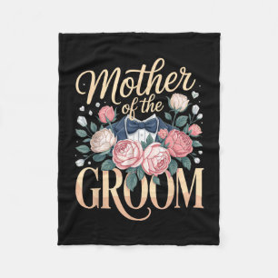 Moeder van de bruidegom mama fleece deken