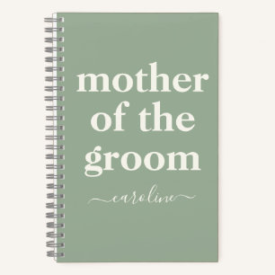 Moeder van de bruidegom Minimaal Moderne naam   Sa Notitieboek