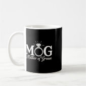 Moeder van de bruidegom Mob Mog Moeder Trouw Bac Koffiemok (Links)