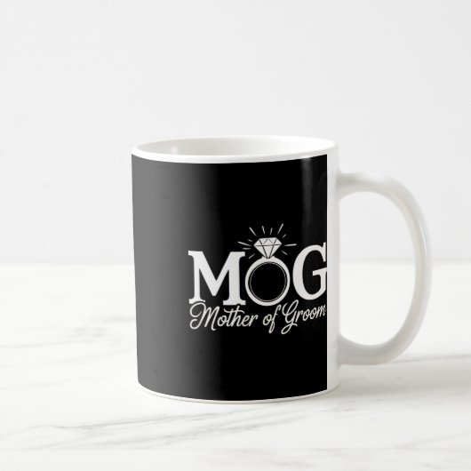 Moeder van de bruidegom Mob Mog Moeder Trouw Bac Koffiemok (Rechts)