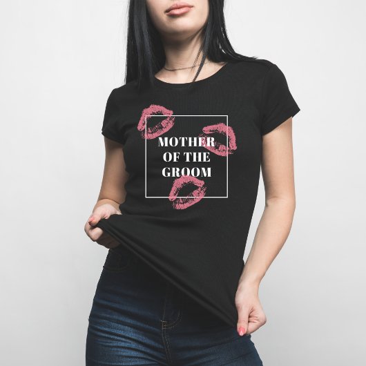 Moeder Van De Bruidegom Moderne Maatwerk T-shirt