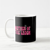 Moeder van de Bruidegom Moeder Groovy Bruiloft vri Koffiemok (Links)