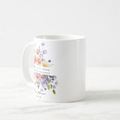 Moeder van de bruidegom Mok | Dank u (Voorkant links)