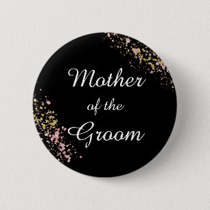 Moeder van de bruidegom ronde button 5,7 cm