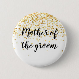 Moeder van de bruidegom ronde button 5,7 cm