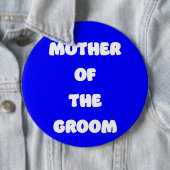 Moeder van de Bruidegom Ronde Button 6,0 Cm (In situ)