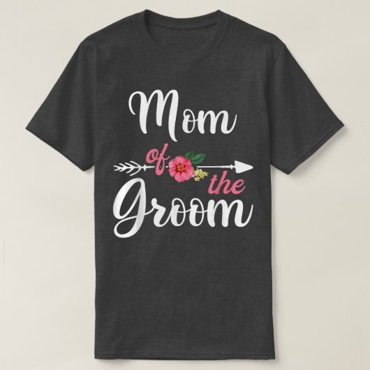 Moeder van de bruidegom s voor vrouwen, vrijgezell t-shirt (Design voorkant)