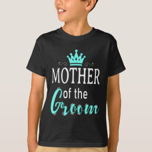 Moeder van de bruidegom Schattige Roos Pijl Mam Br T-shirt