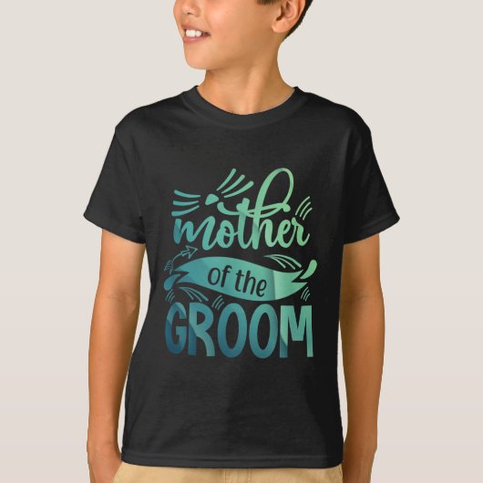 Moeder van de bruidegom shirt bruid vrijgezellenfe (Voorkant)