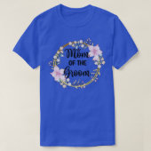 Moeder van de bruidegom Shower Bruiloft Dag Bruide T-shirt (Design voorkant)