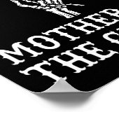 Moeder Van De Bruidegom Skelet Gotische Bachelor B Poster (Hoek)