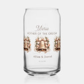 Moeder van de Bruidegom Sodawater Glas (Achterkant)