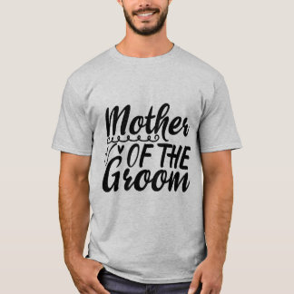 Moeder van de bruidegom t-shirt